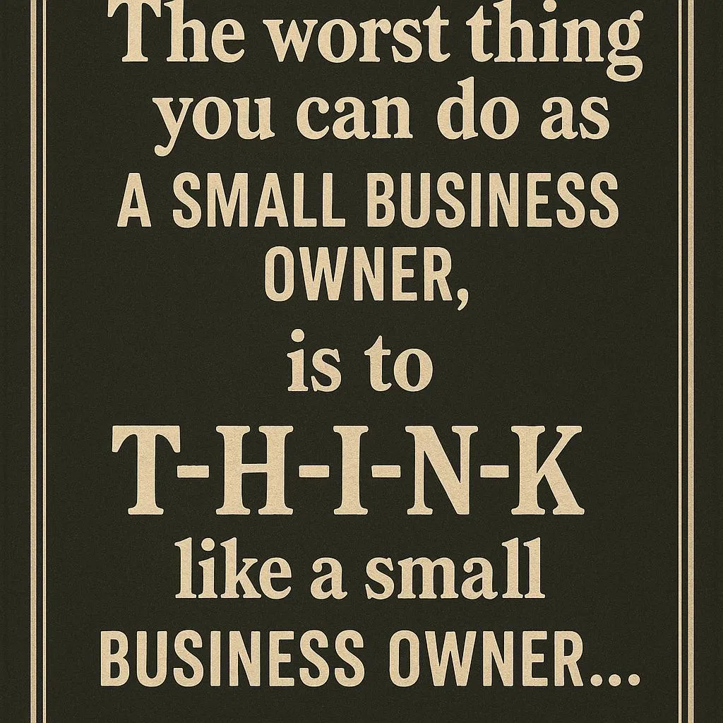 Do not think small