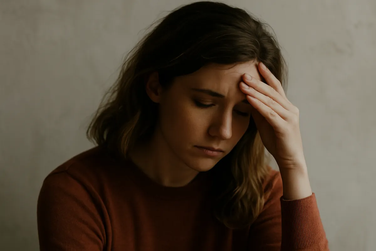 Vinovăția te ține în trecut