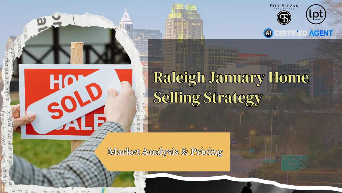 Best Time to Sell in Raleigh | Why January 2026 Is Your Advantage