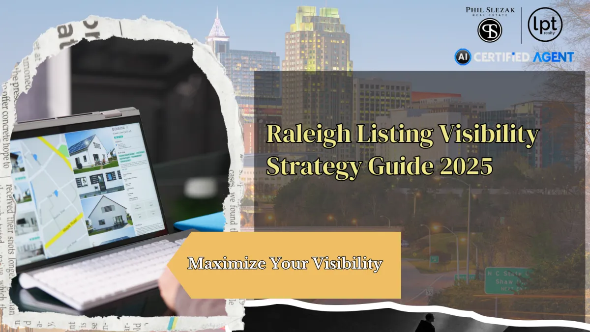 Fix Listing Visibility Before Dropping Price | Raleigh Seller Guide 2025-2026