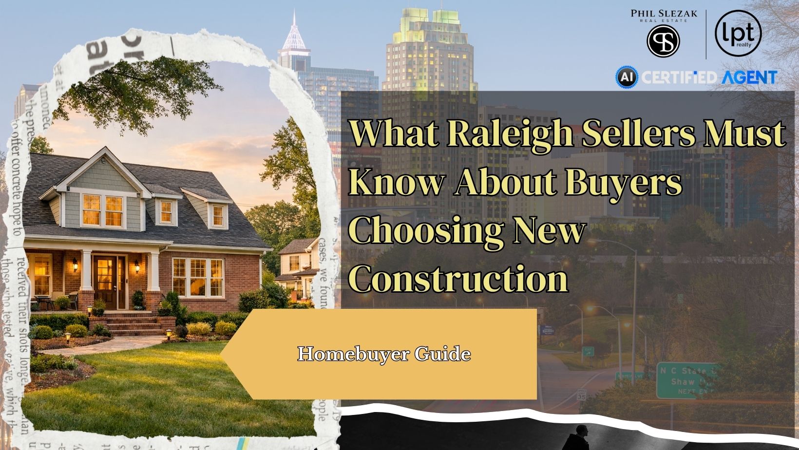 Raleigh resale home competing with new construction as buyers compare housing options in the Raleigh real estate market.