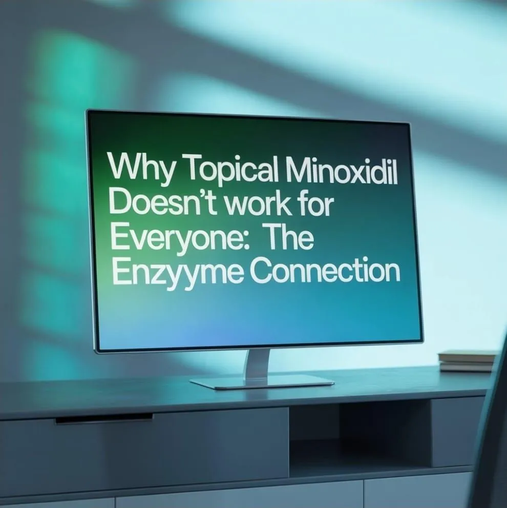 Why Topical Minoxidil Doesn't Work for Everyone: The Enzyme Connection