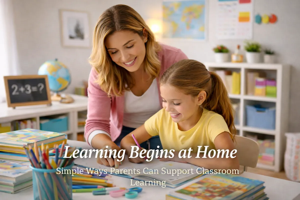 Learning Begins at Home: Simple Ways Parents Can Support Classroom Learning