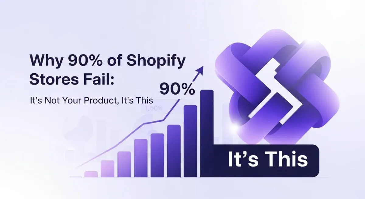 Why 90% of Shopify Stores Fail And Why Most Founders Misdiagnose It