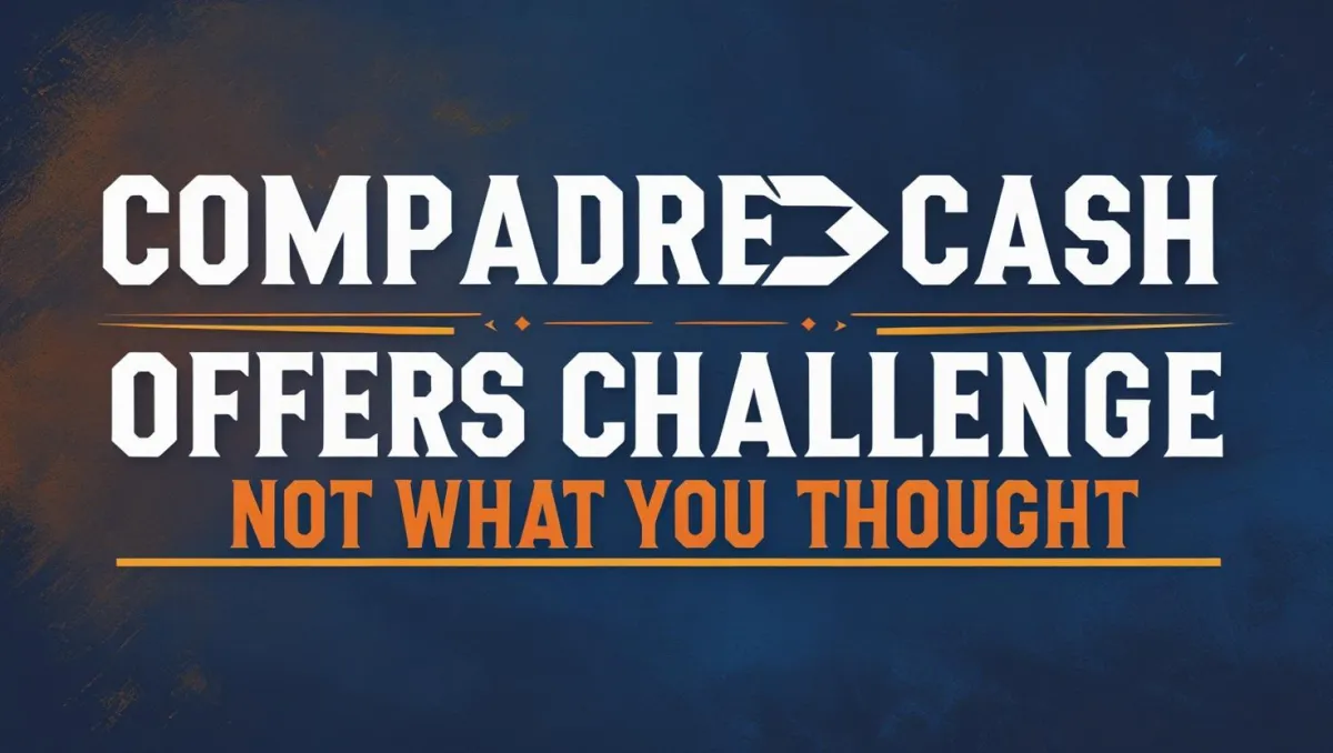 compadre offers challenge - not what you thought