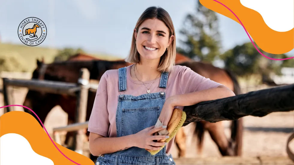Building Confidence in Others Through Trust Exercises with Horses