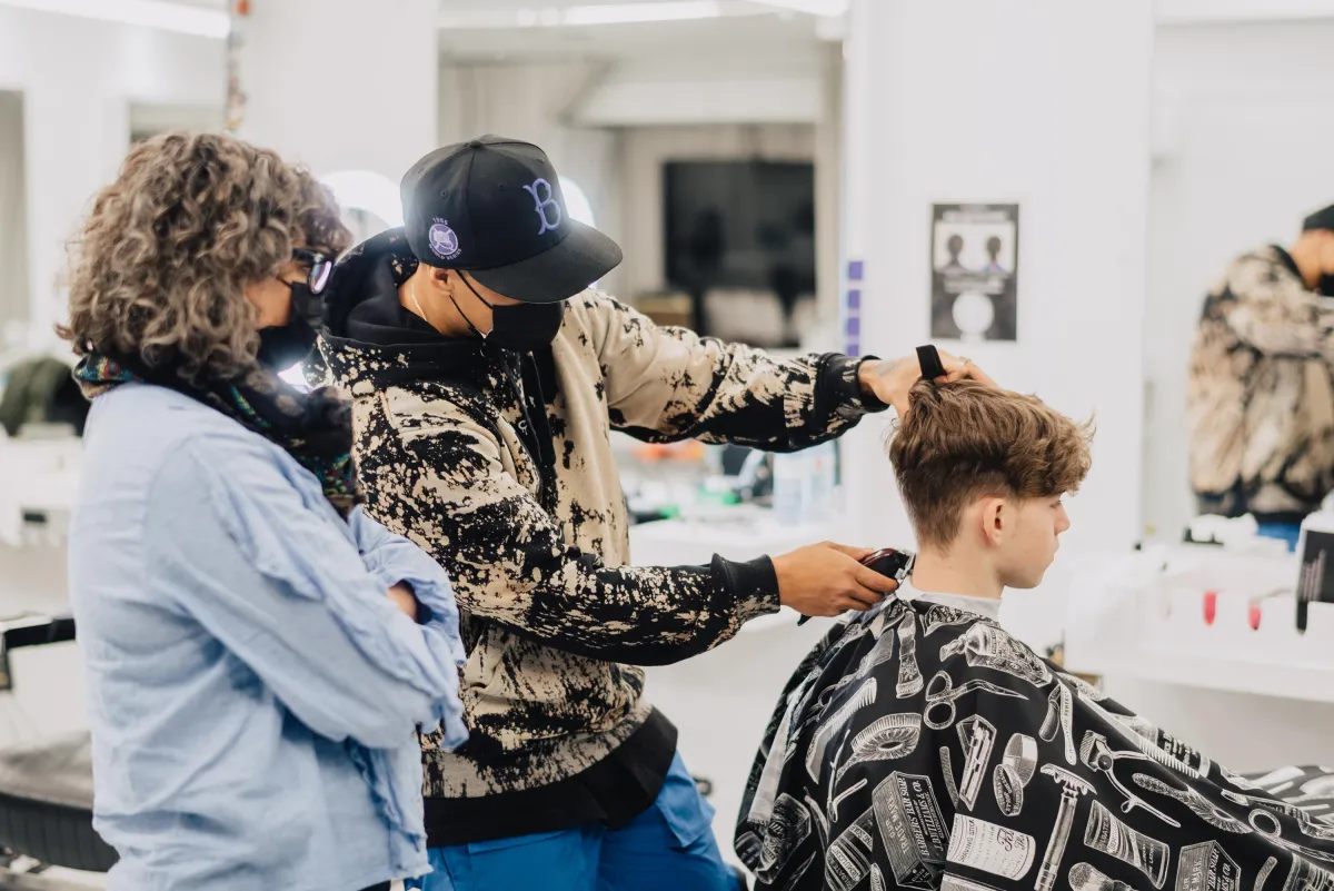 barbering