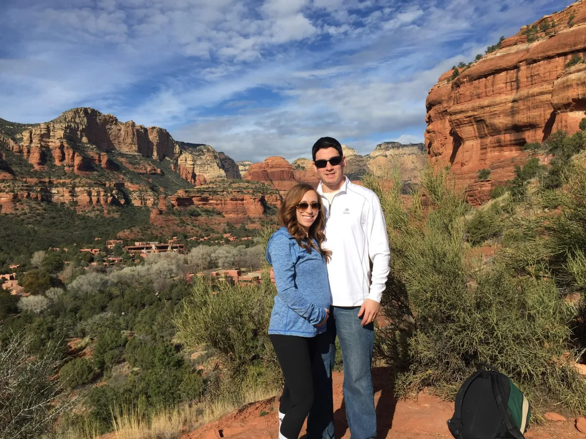 Founder story - picture featured is prior to pregnancy loss