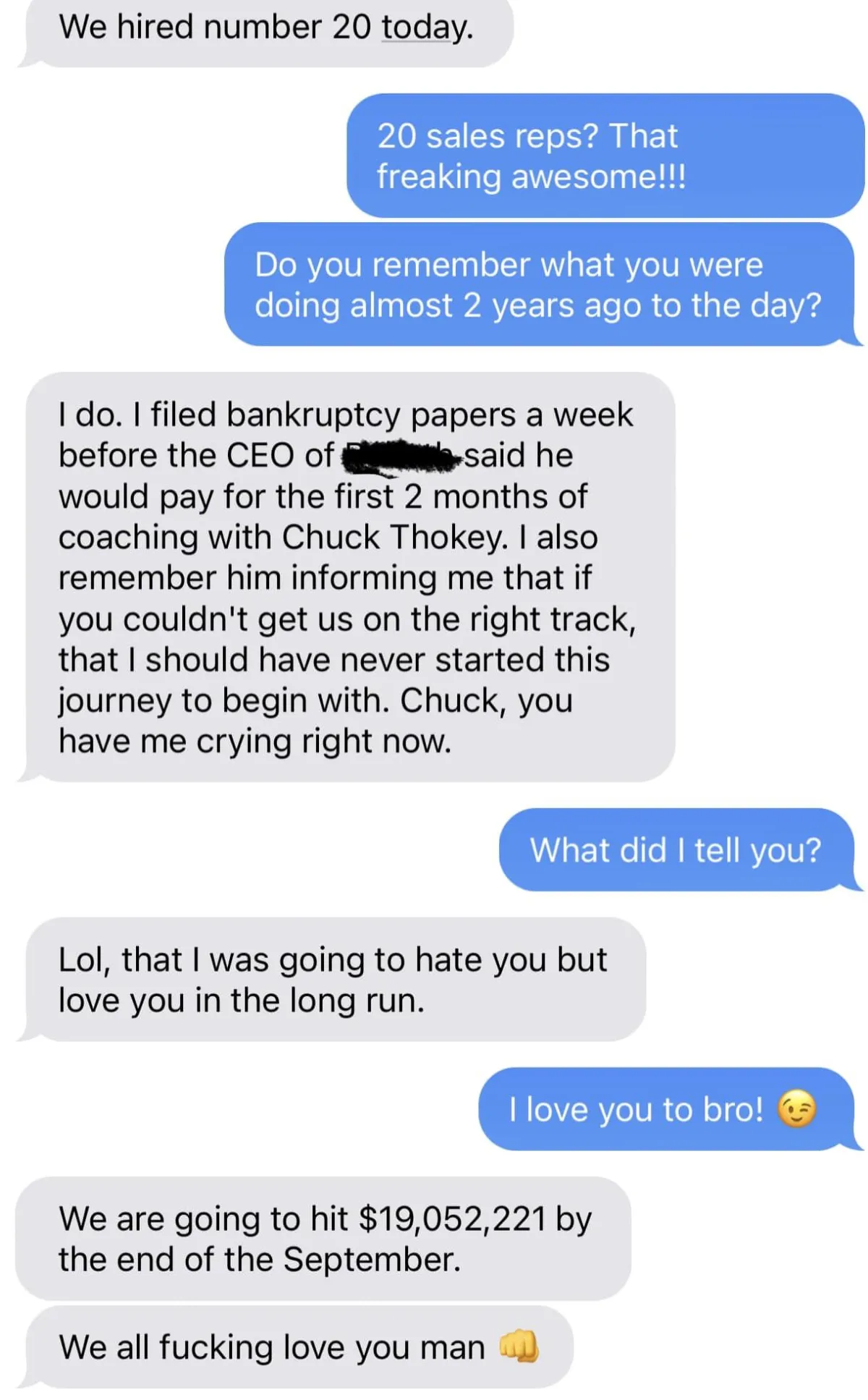 Client reviews about top rep training
