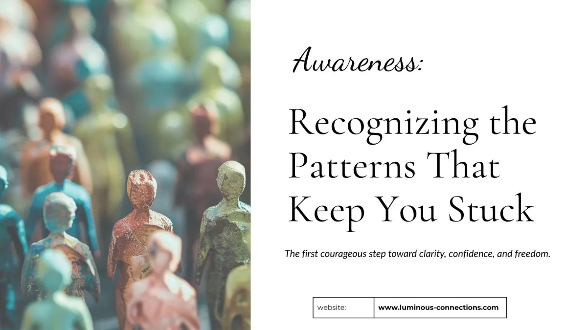 Thumbnail for Deservingly You Episode 3: “Recognizing the Patterns That Keep You Stuck,” featuring Shannon and John Briggs discussing awareness, compassion, and breaking old survival patterns.