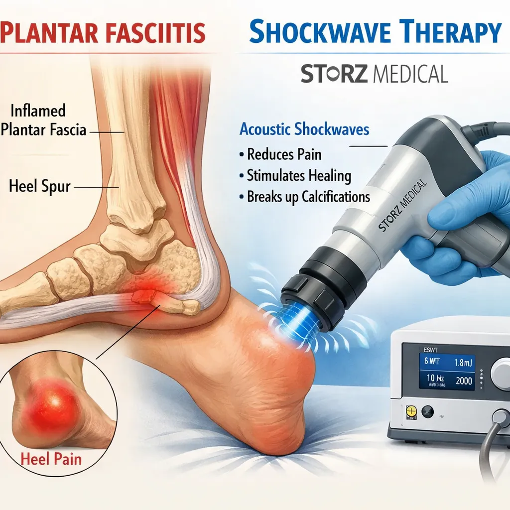 Plantar Fasciitis and Shockwave Therapy: What Stuart, FL Patients Need to Know