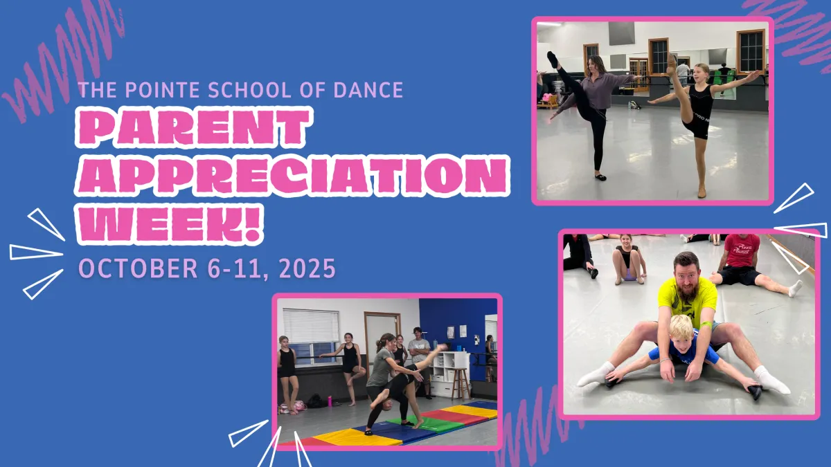 pictures of parents joining their dancer in class