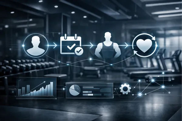 Automated gym growth systems turning leads into long-term members using AI