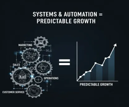 Systems & Automation = Predictable Growth