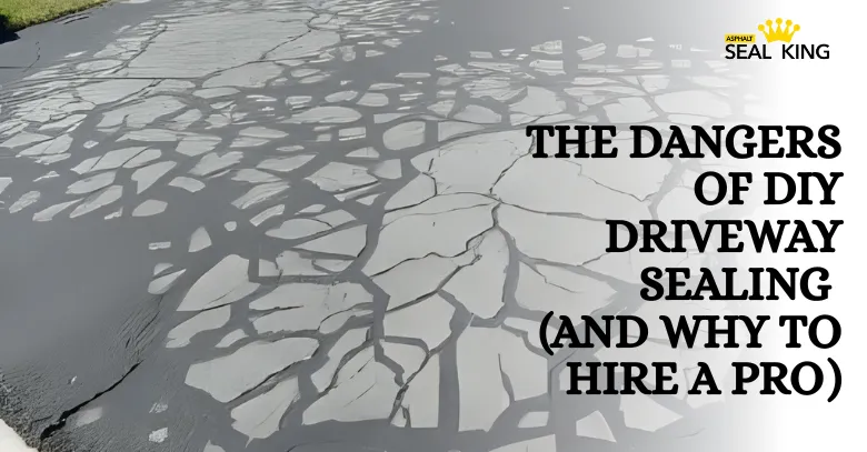 The Dangers of DIY Driveway Sealing (and Why to Hire a Pro)
