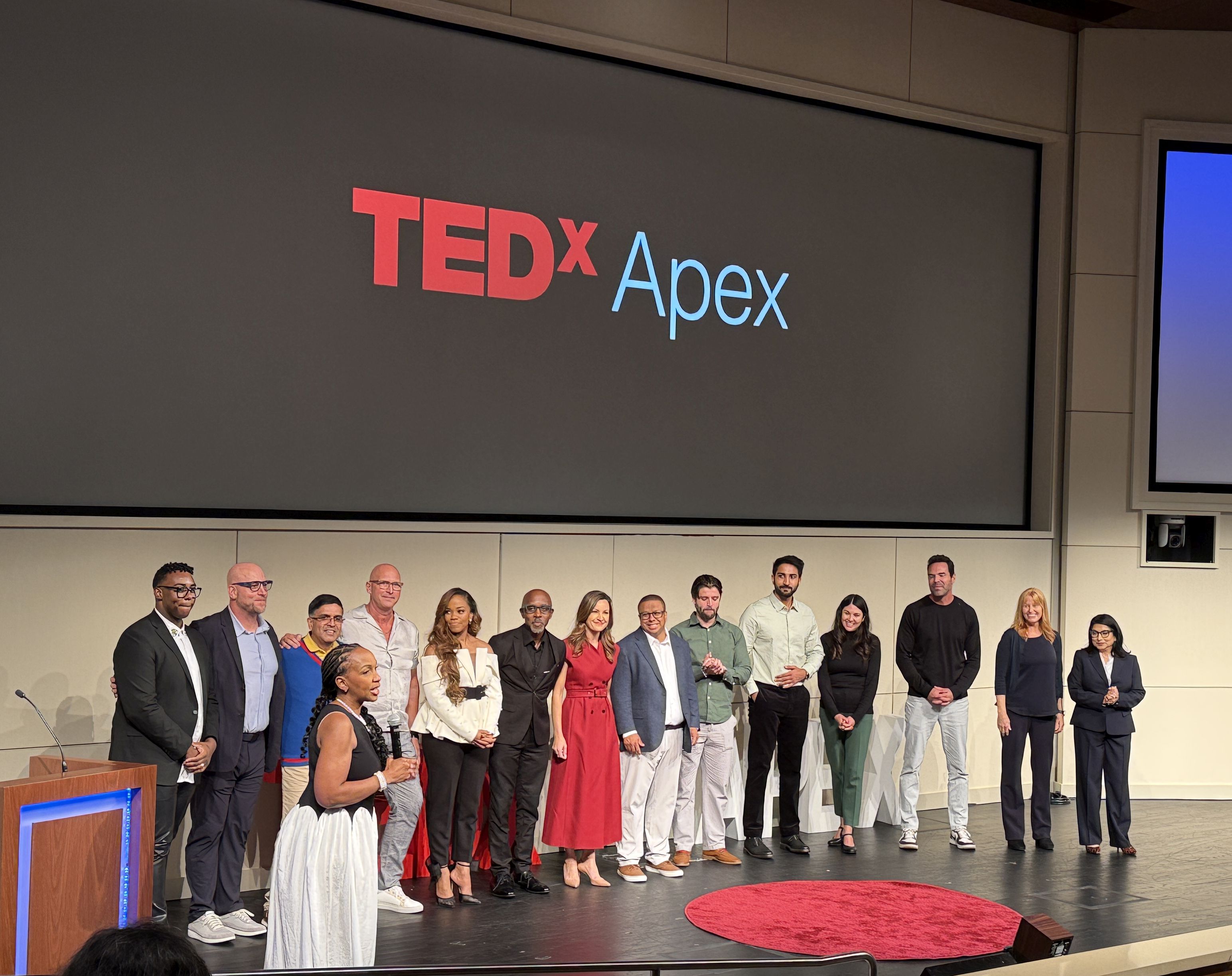 TEDx Speaker Presenting