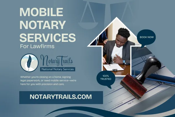 Why Law Firms Rely on Mobile Notaries for Time-Sensitive Legal Documents