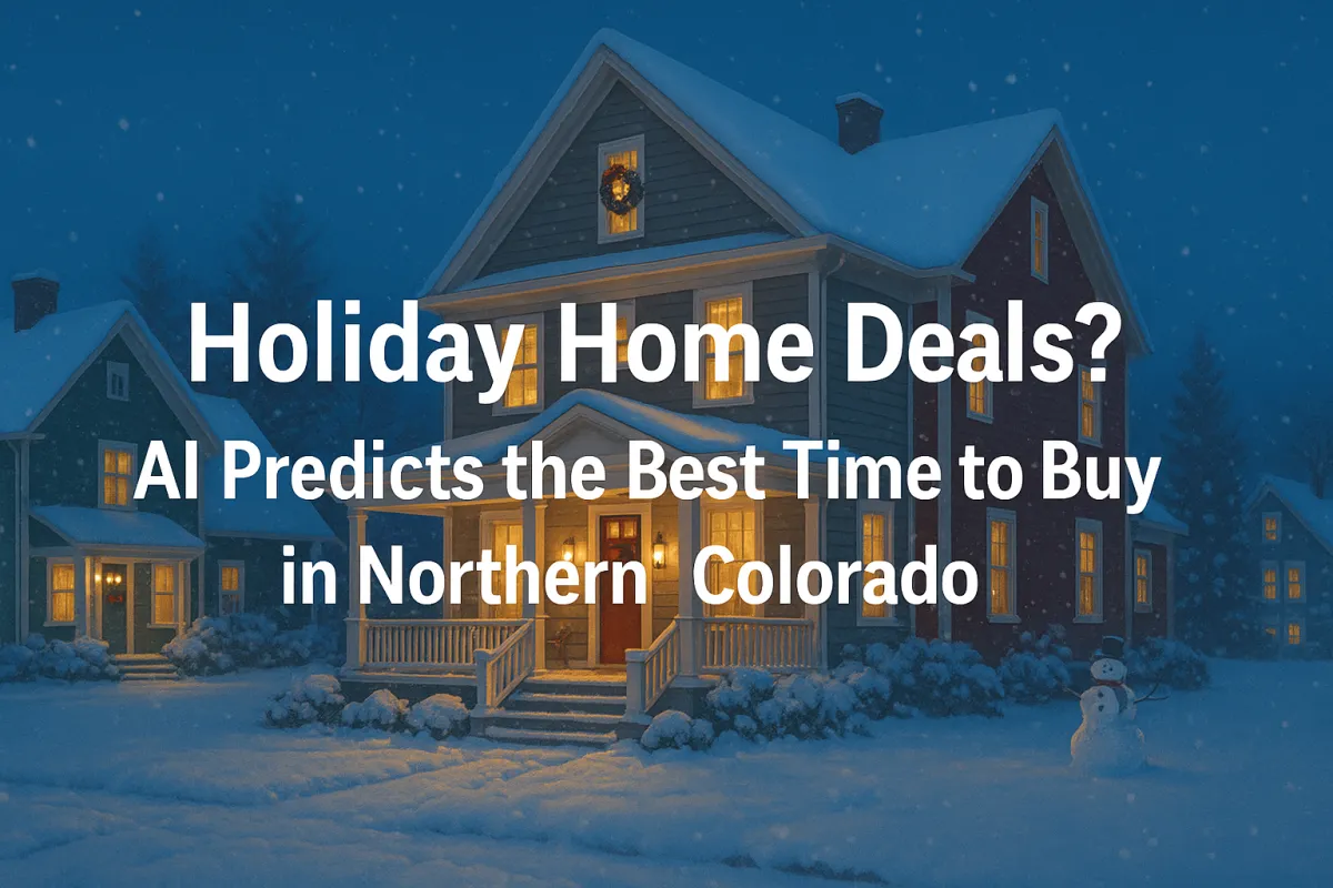 Holiday Home Deals? AI Predicts the Best Time to Buy in Northern Colorado