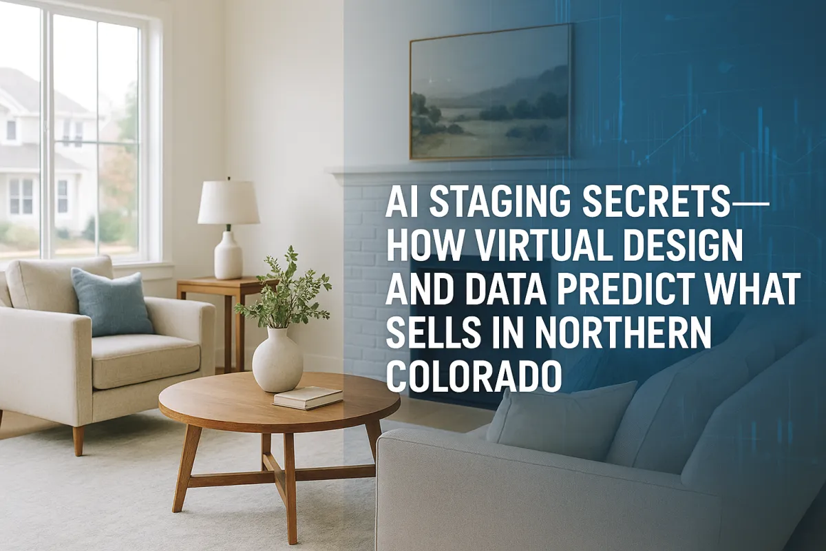 AI Staging Secrets — How Virtual Design and Data Predict What Sells in Northern Colorado