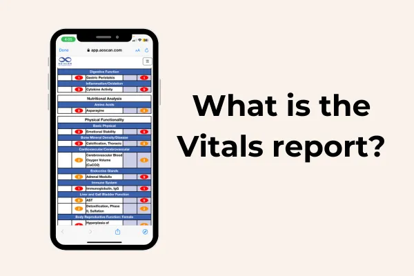 vitals report