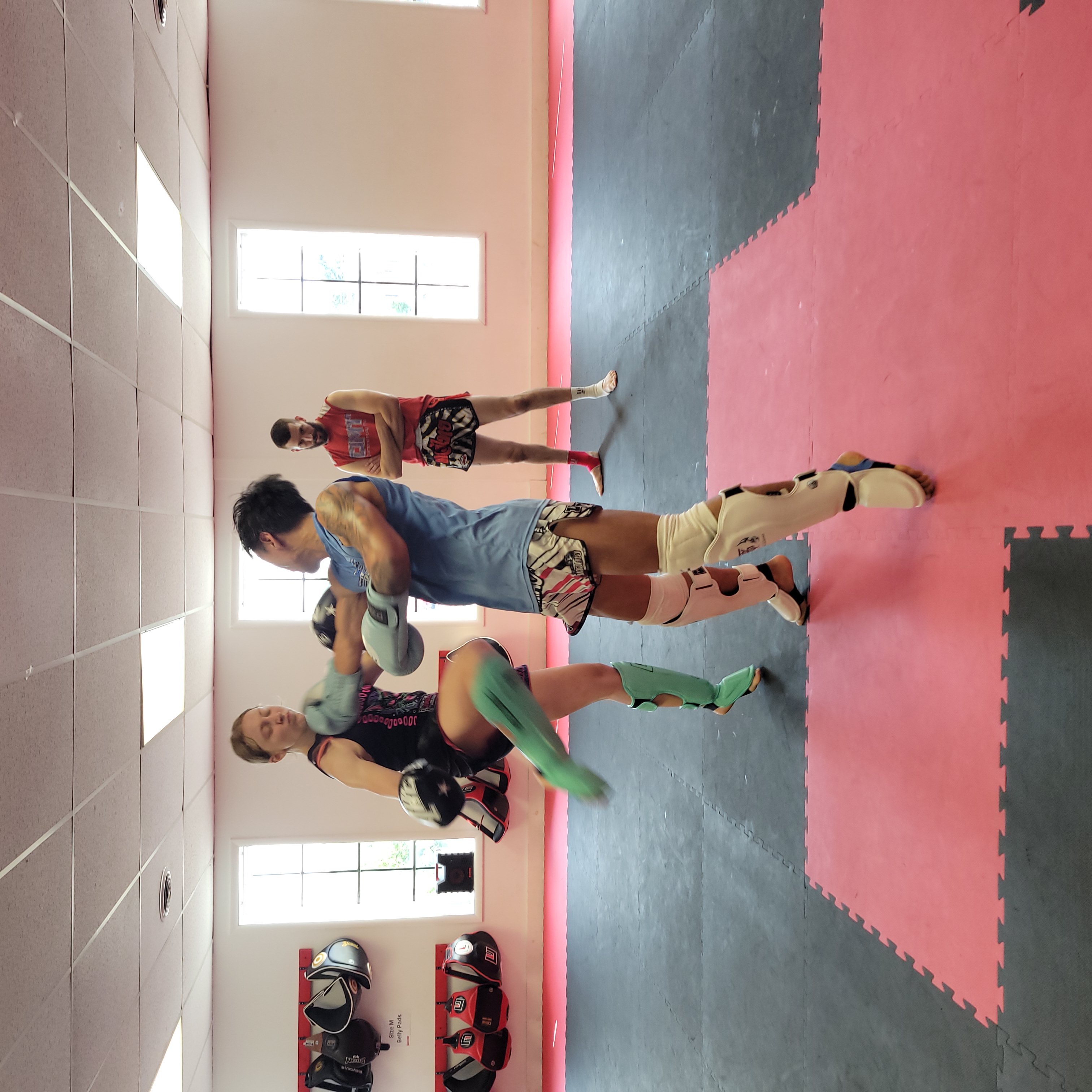 We repeat, sparring isn't fighting