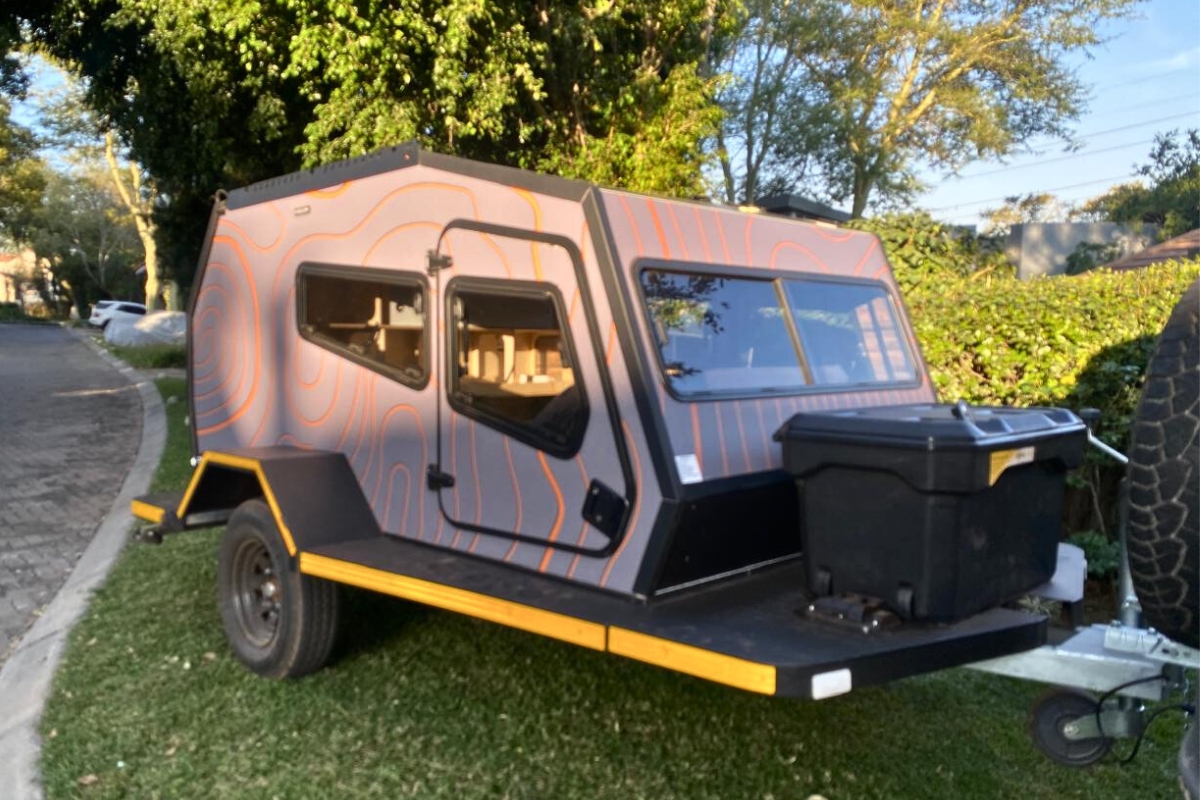 Geewhizz being prepped and pack for her trip to the Drakensberg