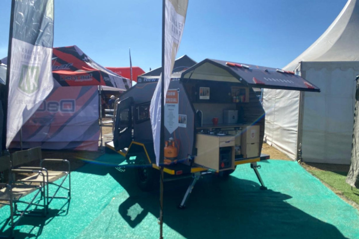 Geewhizz is stealing the show again at another expo, proudly showcasing her beauty, practicality, and unmatched versatility as a camper.