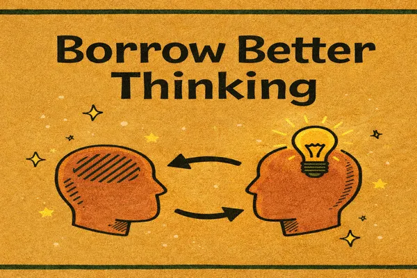 Borrow Better Thinking