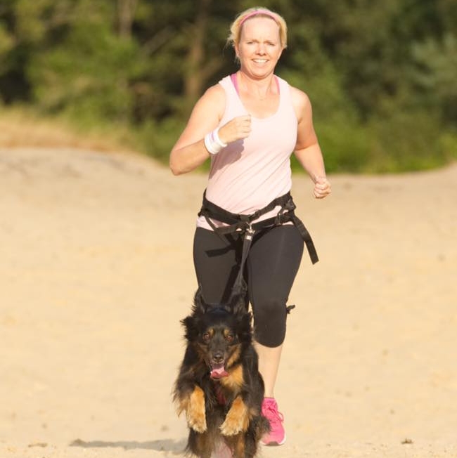 Hardlopen met mijn hond Zoë