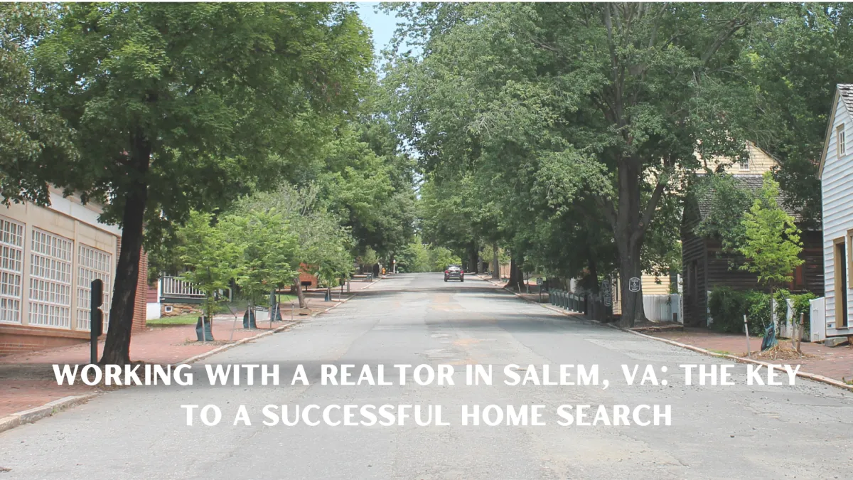 Working with a Realtor in Salem, VA: The Key to a Successful Home Search
