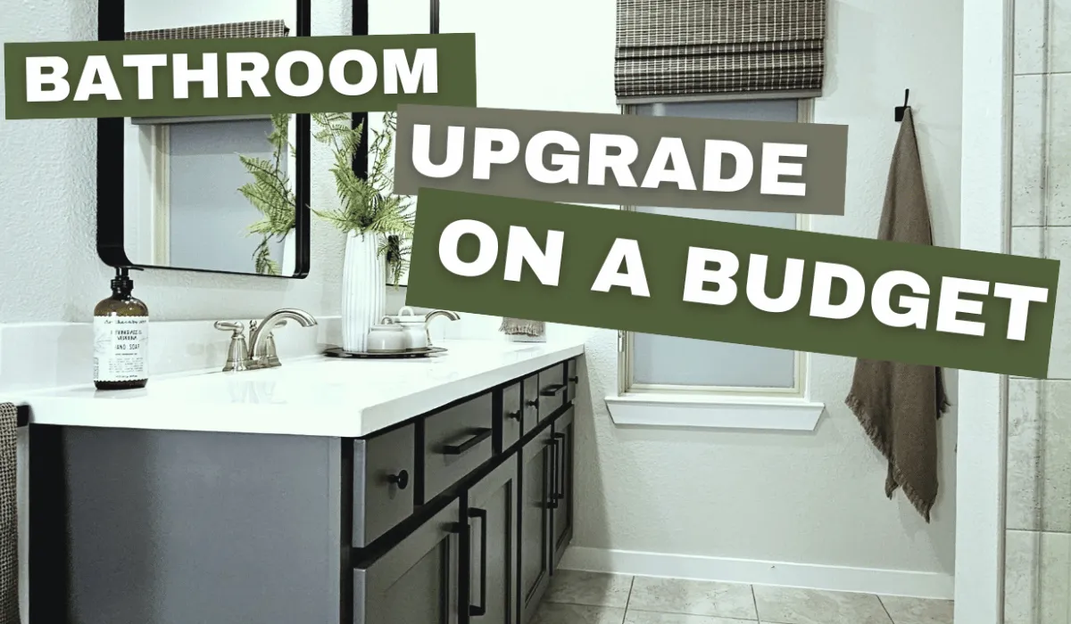 DIY Bathroom Remodel: Bathroom Upgrade on a Budget