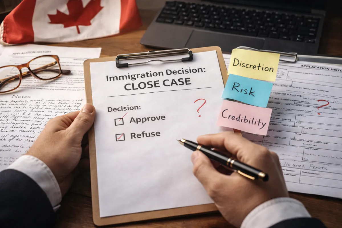 How IRCC Officers Use Discretion and Judgment in Close Cases