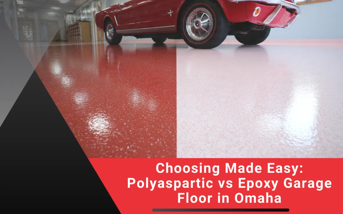 Choosing Made Easy: Polyaspartic vs Epoxy Garage Floor in Omaha