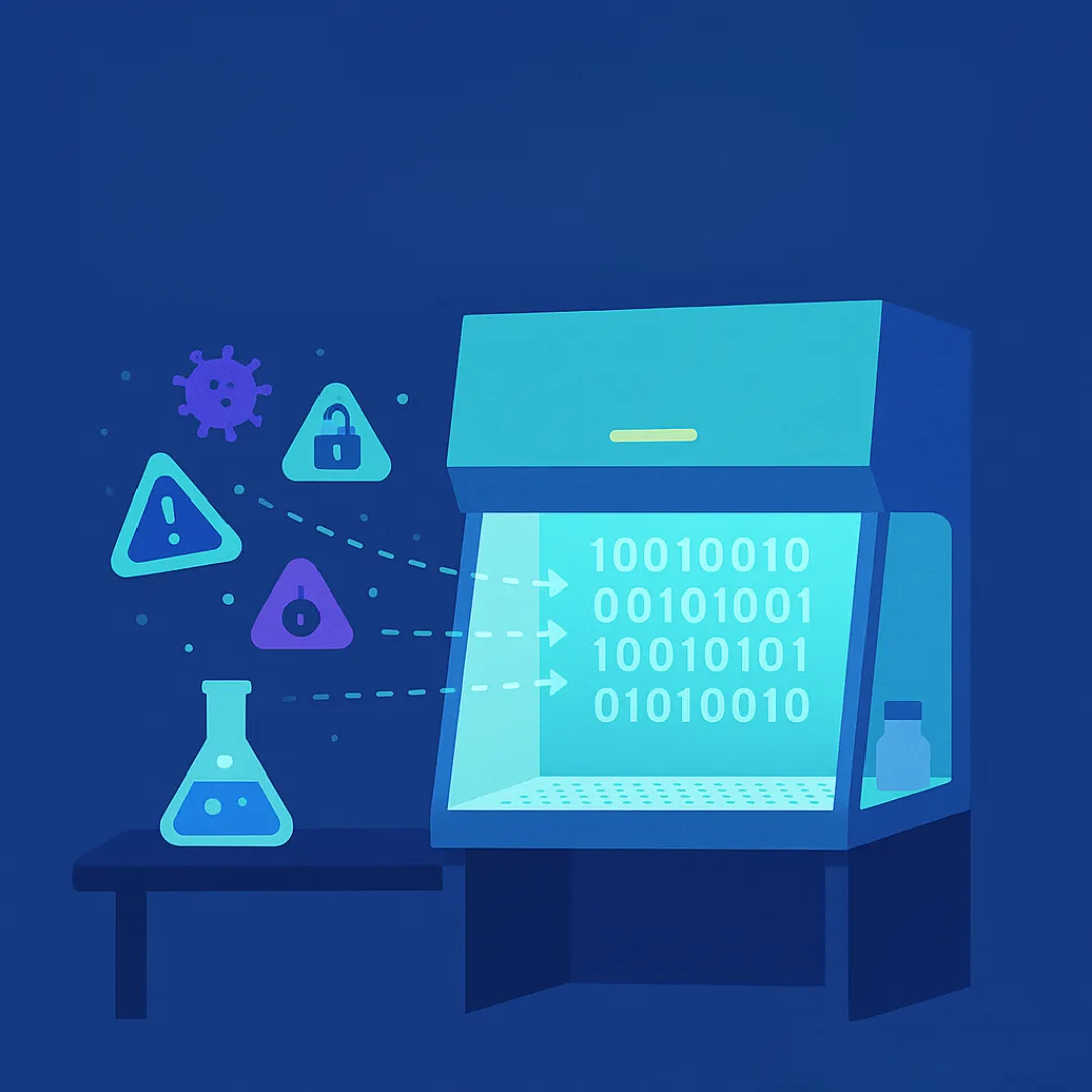 Your Lab Network Is Like a Biosafety Cabinet — Keep Digital Contaminants Out