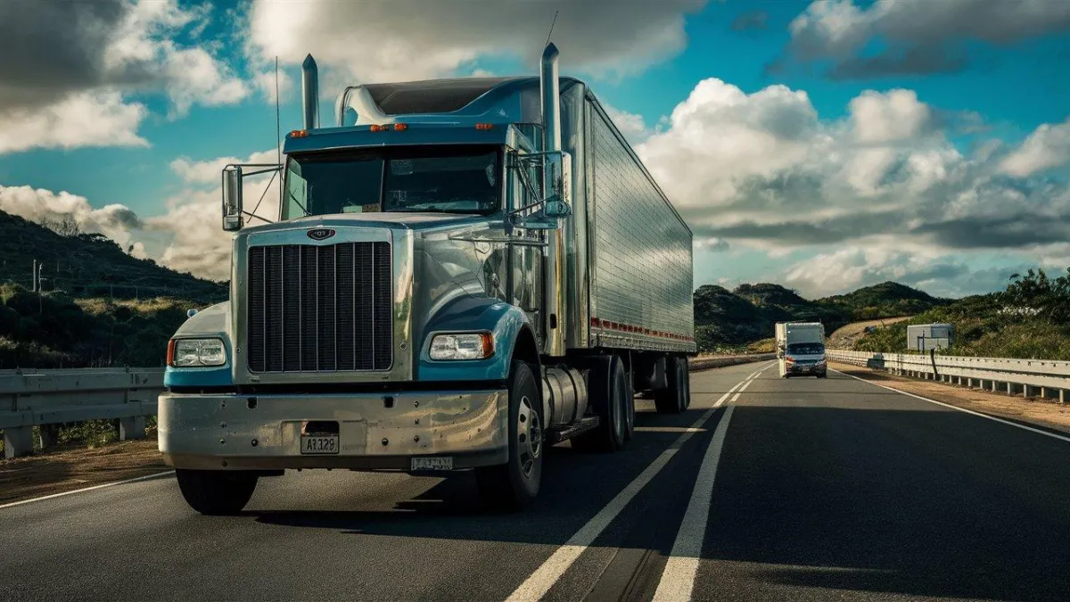 Trucks - Fleet on road