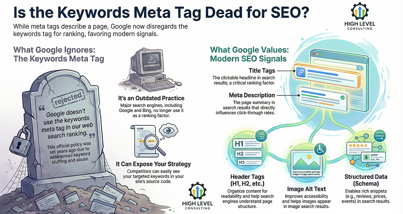 The Meta Keyword Field is absolutely useless