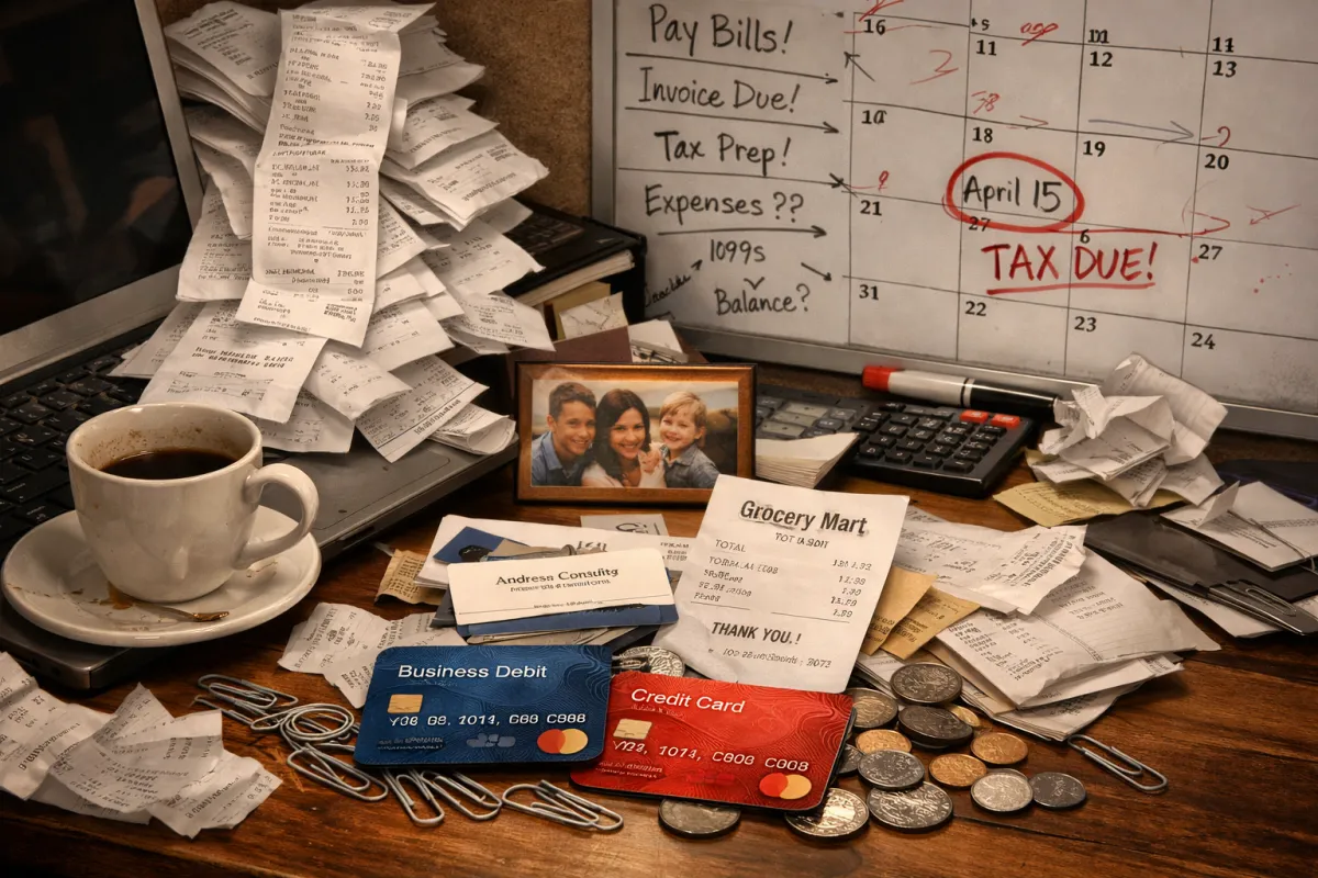 Why Mixing Business and Personal Finances Creates Expensive Problems