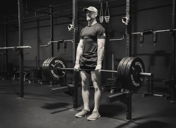 top of the deadlift