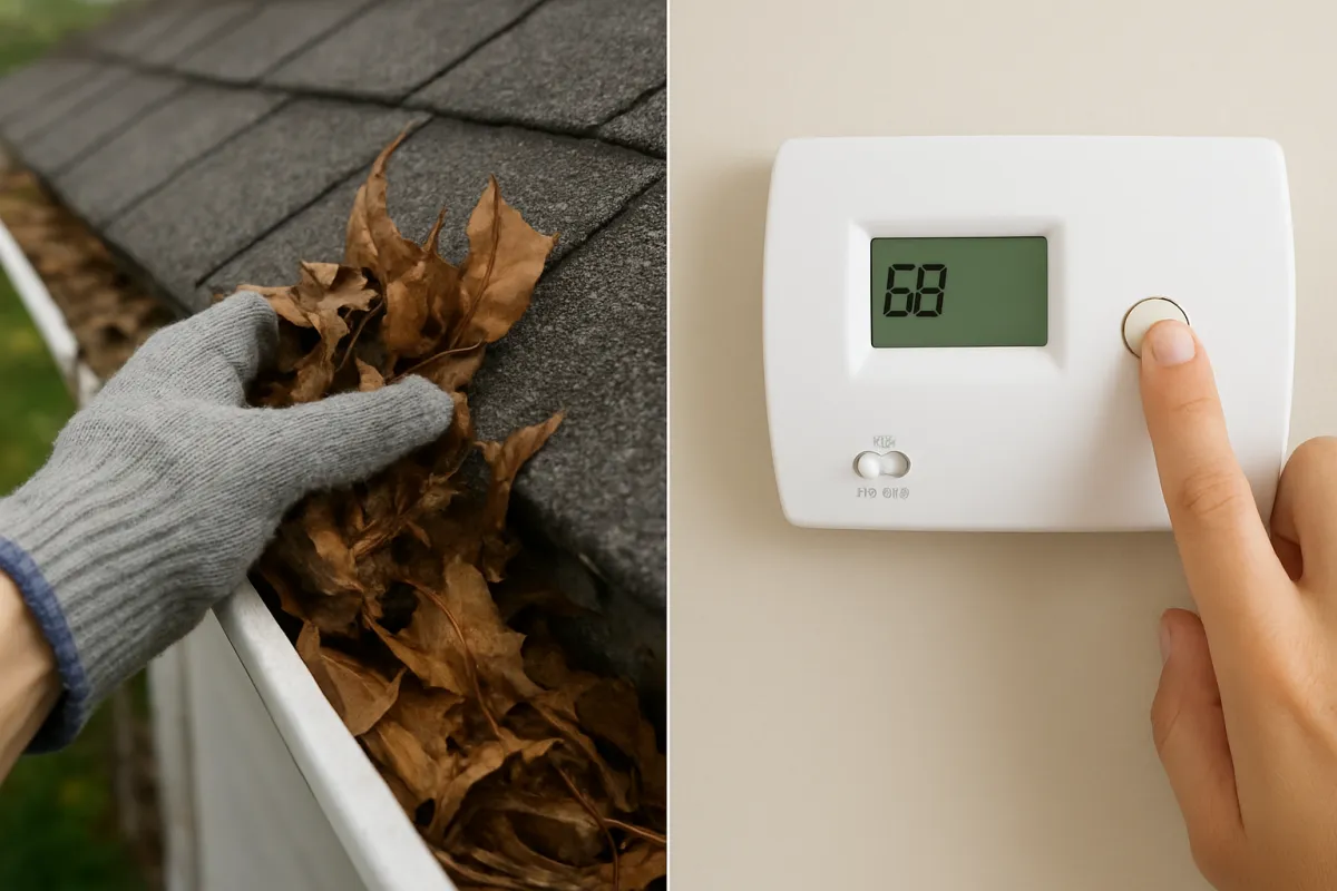 Fall Prep: Gutters and Heating Systems