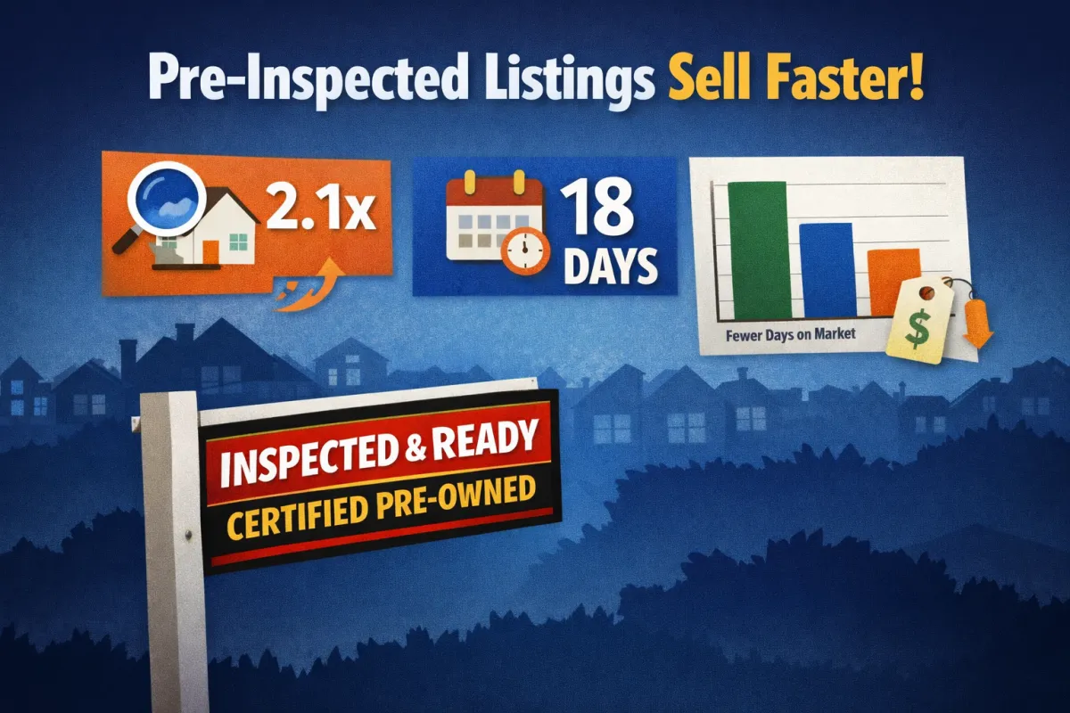 Pre-Inspected Listings: The Market Shift No One’s Talking About (But Your Sellers Need to Hear)