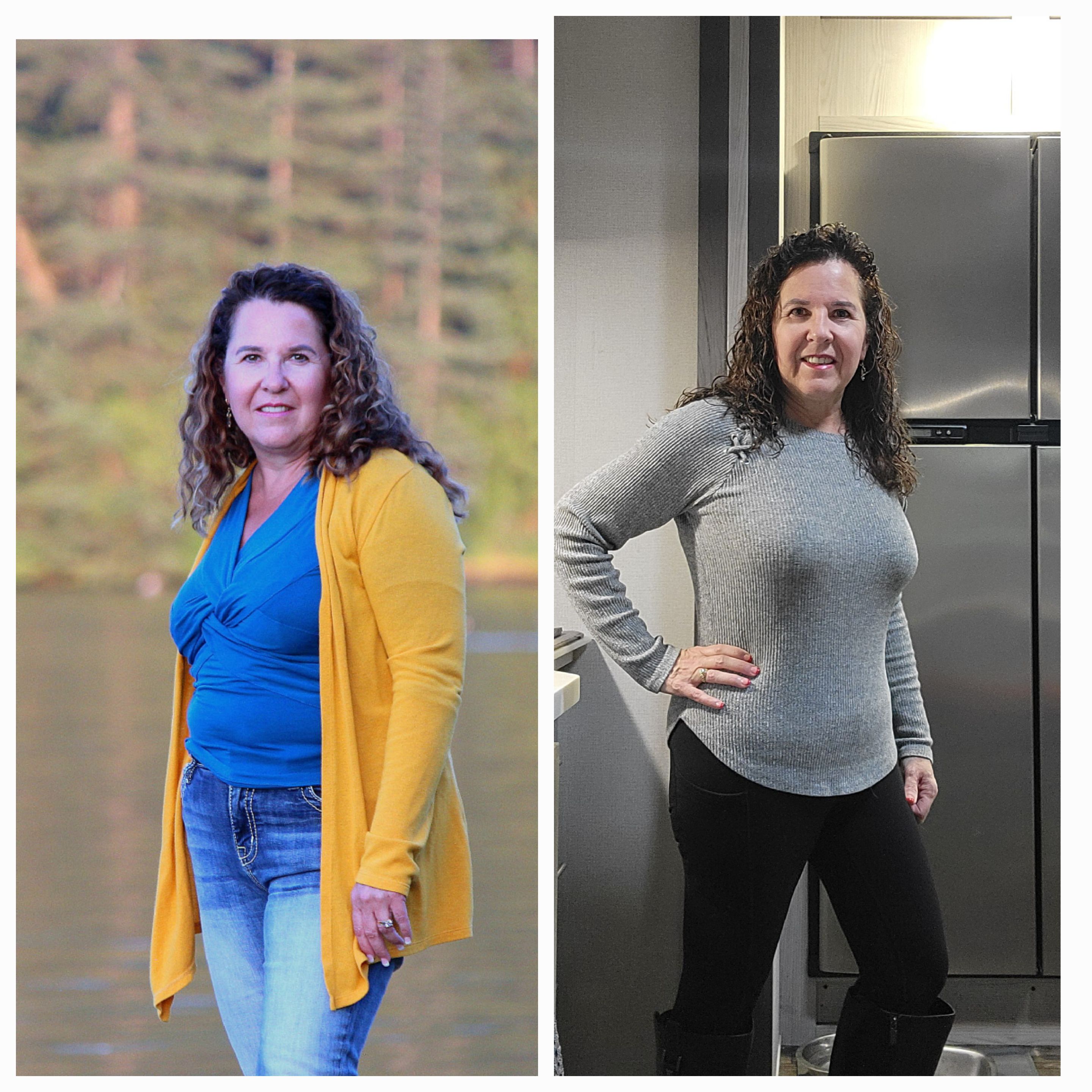 Mariei Before and After weight loss