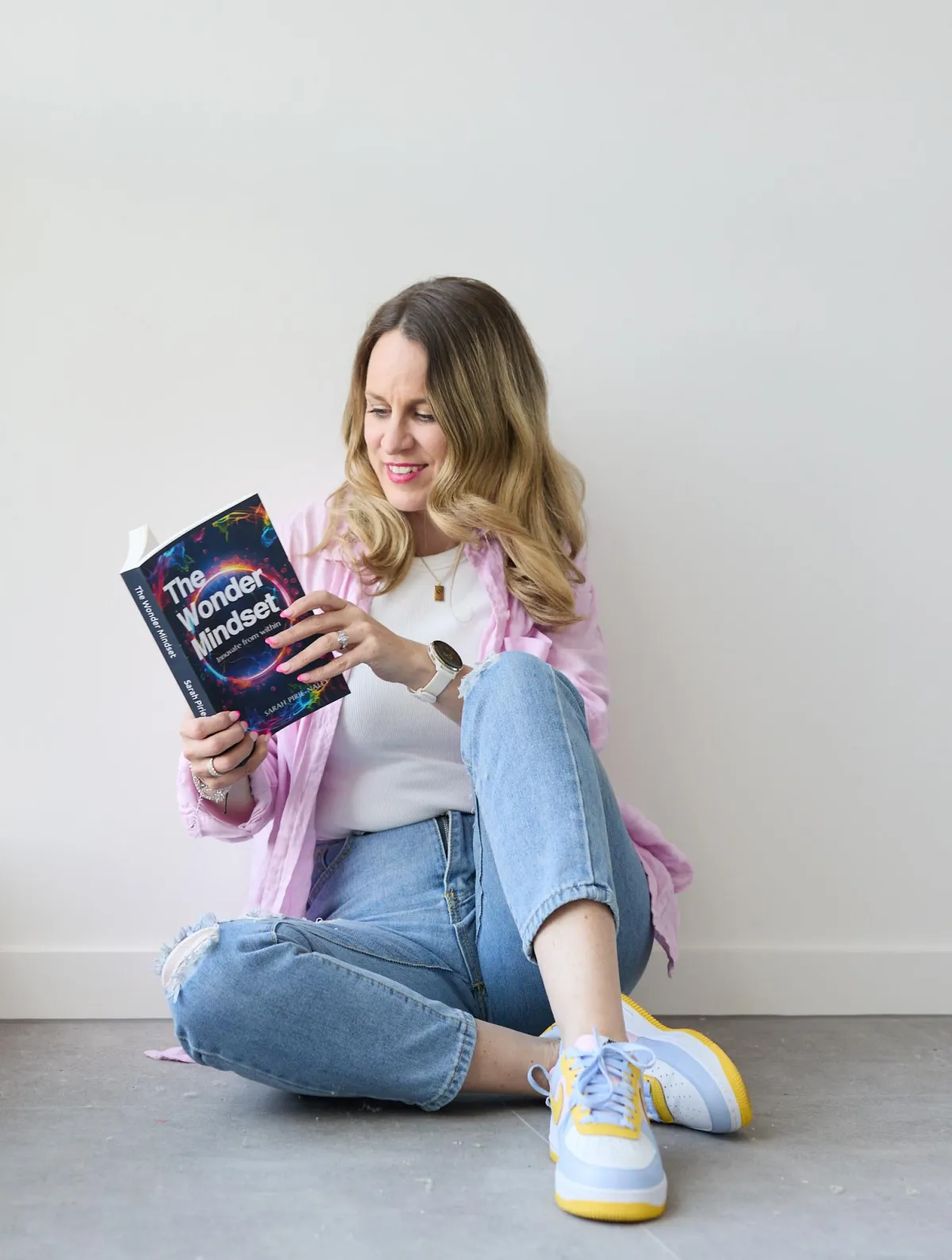 sarah pirie-nally reading wonder mindset book