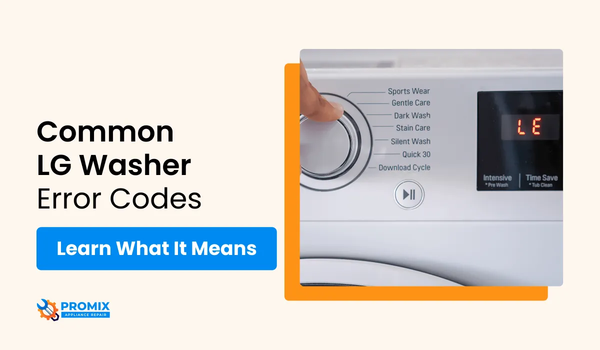 LG Washer Error Codes