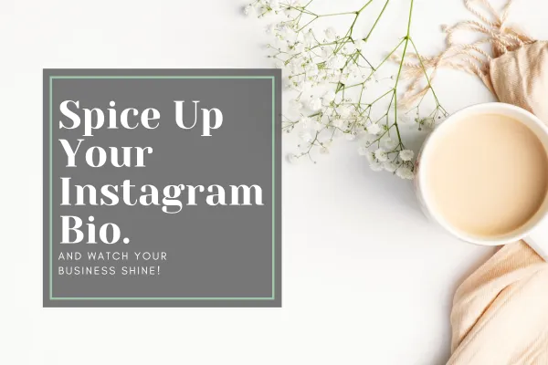 WalkHer CRM Blog. Tracy Walker. Spice Up Your Instagram bio and watch your business shine. 