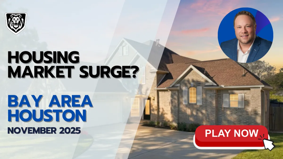 Bay Area Houston Real Estate Market Update – November 2025 Housing Report