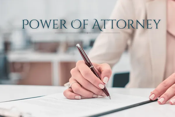 Power of Attorney Signature