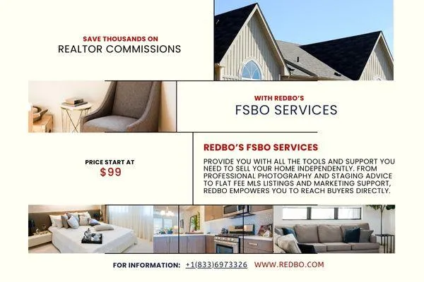 Save Thousands on Realtor Commissions with REDBO’s FSBO Services