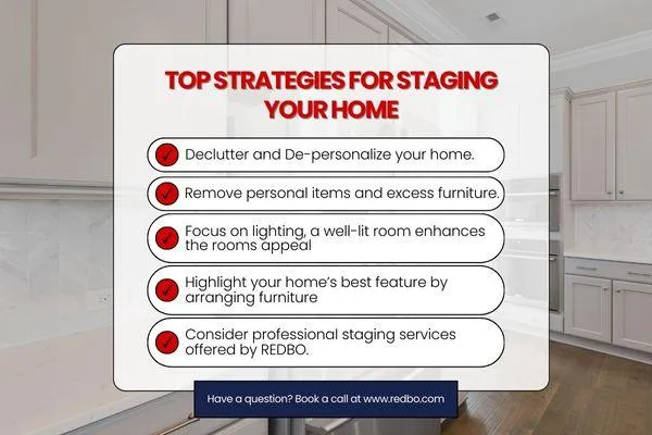 Top Strategies for Staging Your Home: Insights from REDBO Experts