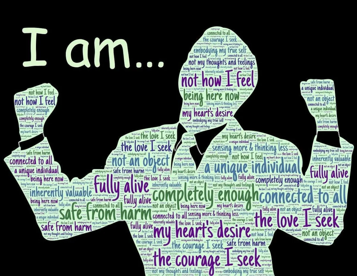 silhouette of person