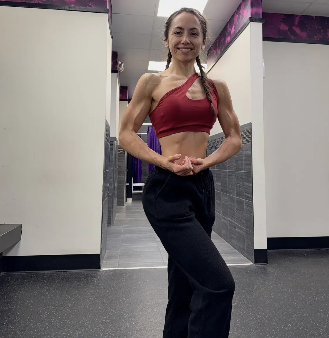 celeste posing